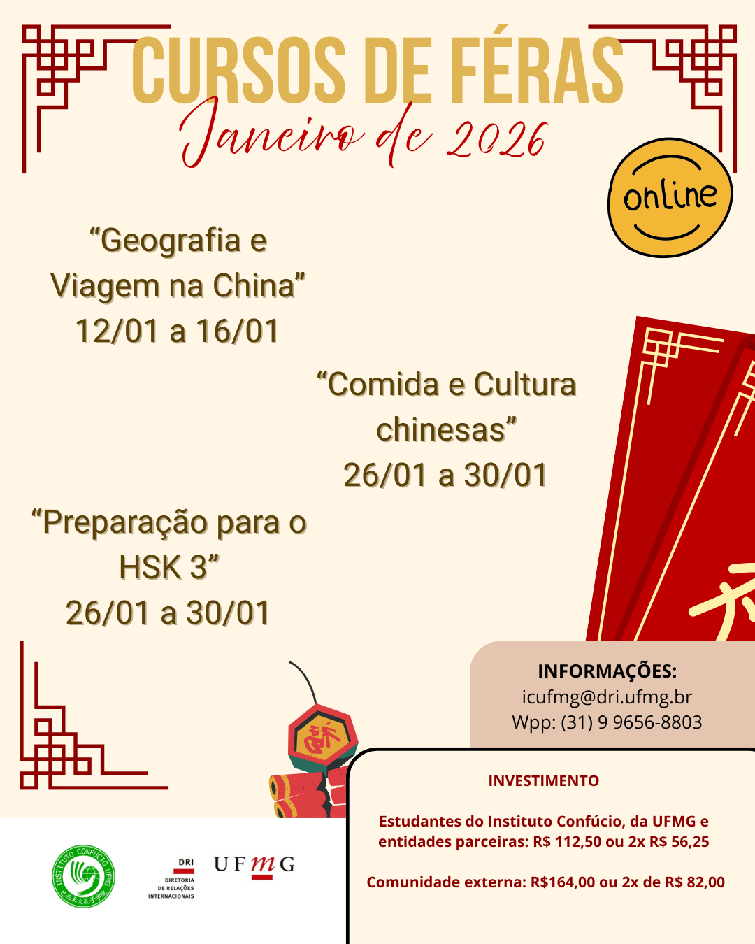 Cursos de Férias - Janeiro de 2026